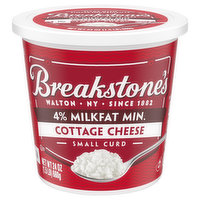 Breakstone's Cottage Cheese, Small Curd, 4% Milkfat Min., 24 Ounce