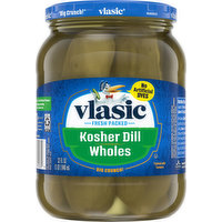 Vlasic Pickles, Kosher Dill, Wholes, 32 Fluid ounce