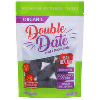 Double Date Medjool Dates, Organic, Premium, 8 Ounce