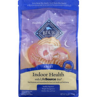 Blue Food for Cats, Natural, Chicken & Brown Rice Recipe, Indoor Health, Adult, 5 Pound