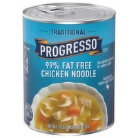 Progresso Soup, 99% Fat Free, Chicken Noodle, Traditional, 19 Ounce