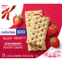 Special K Pastry Crisps, Strawberry, 6 Each