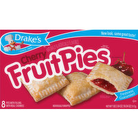 Drake's Fruit Pies, Cherry, 8 Pack, 8 Each