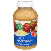 Food Club Original Applesauce, 48 Ounce