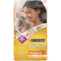 Kitten Chow Dry Kitten Food, Nurture Muscle + Brain Development, 50.4 Ounce