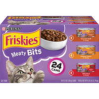 Friskies Gravy Wet Cat Food Variety Pack, Meaty Bits, 8.25 Pound