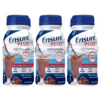 Ensure Plus Ready-to-Drink Milk Chocolate Nutrition Shake, 48 Fluid ounce