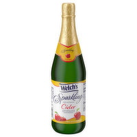 Welch's 100% Apple Juice, Cider, Sparkling, Non-Alcoholic, 25.4 Fluid ounce