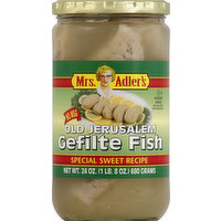 Mrs. Adler's Cefilte Fish, Old Jerusalem, 24 Ounce