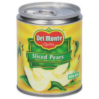 Del Monte Pears, Sliced, 8.5 Ounce