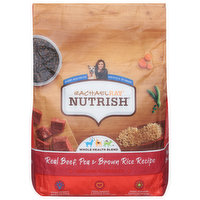 Rachael Ray Nutrish Food for Dogs, Natural,Real Beef, Pea & Brown Rice Recipe, Adult, 6 Pound