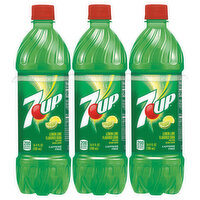 7-UP Soda, Lemon Lime Flavored, 6 Pack, 6 Each