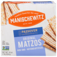 Manischewitz Matzos, Original, The Passover Collection, 16 Ounce