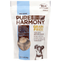Pure Harmony Dog Treats, Super Premium, Chicken, Chickpea & Blueberry Recipe Biscuit, 12 Ounce