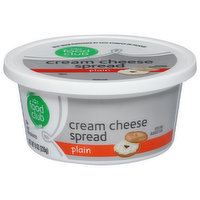 Food Club Cream Cheese Spread, Plain, 8 Ounce