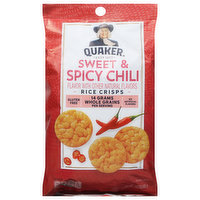 Quaker Rice Crisps, Sweet & Spicy Chili, 3.03 Ounce