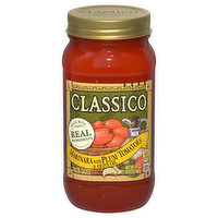 Classico Pasta Sauce, Marinara with Plum Tomatoes & Olive Oil, 24 Ounce