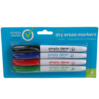 Simply Done Fine Tip Dry Erase Markers, 1 Each