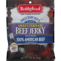 Bridgford Beef Jerky, Sweet Teriyaki, 2.85 Ounce