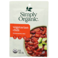 Simply Organic Vegetarian Chili Seasoning, 10 Each