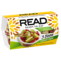 Read Salad Cups, 3 Bean, 4 Each