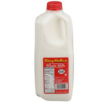 King Kullen Whole Milk, 0.5 Gallon