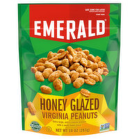 Emerald Peanuts, Virginia, Honey Glazed, 10 Ounce