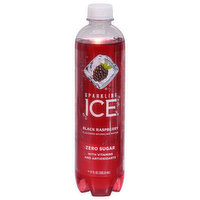 Sparkling Ice Sparkling Water, Zero Sugar, Black Raspberry, 17 Fluid ounce