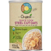 Full Circle Market Oats, Steel Cut, Quick Cook, 24 Ounce