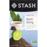 Stash Black Tea, Earl Grey, Tea Bags, 20 Each