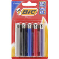 BiC Lighters, Classic, 5 Each