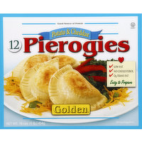 Golden Pierogies, Potato & Cheddar, 12 Each