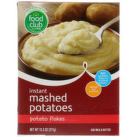 Food Club Potato Flakes Instant Mashed Potatoes, 13.3 Ounce