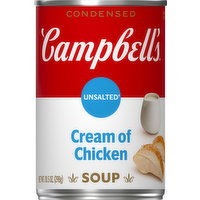 Campbell's Condensed Soup, Cream of Chicken, Unsalted, 10.5 Ounce