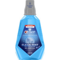 Crest Oral Rinse, Multi-Protection, Clean Mint, 50.7 Fluid ounce