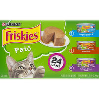 Friskies Pate Wet Cat Food Variety Pack, Ocean Whitefish, Grilled & Turkey, 8.25 Pound