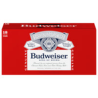 Budweiser Beer, 18 Each