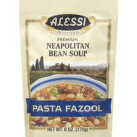 Alessi Soup, Premium, Neapolitan Bean, 6 Ounce