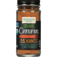 Frontier Co-op Cinnamon, Organic, Korintje, 1.9 Ounce