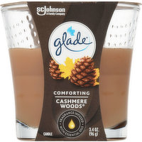 Glade Candle, Cashmere Woods, Comforting, 1 Each