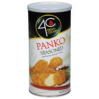 4C Bread Crumbs, Seasoned, Panko, 8 Ounce