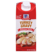 McCormick Simply Better Turkey Gravy, 12 oz, 12 Ounce