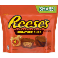 Reese's Miniature Cups, Milk Chocolate & Peanut Butter, Share Pack, 10.5 Ounce