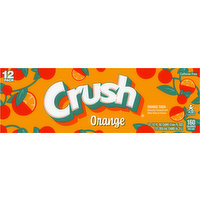 Crush Soda, Orange, 12 Each