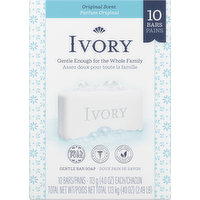 Ivory Soap Bars, Original Scent, 10 Each