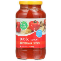 Food Club Parmesan & Romano Pasta Sauce, 24 Ounce