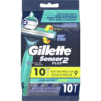 Gillette Disposable Razors, Lubrastrip Pivot, 10 Each