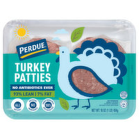 Perdue Turkey Patties, 93/7, 16 Ounce