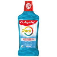 Colgate Mouthwash, Peppermint, Antiplaque, Antibacterial, 33.8 Fluid ounce