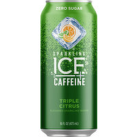 Sparkling Ice Sparkling Water, Zero Sugar, Triple Citrus, 16 Ounce